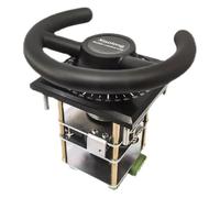 DMETE Joystick Controller SMC182B Series Rudder Spring self-reset, Single Axis Push Rod, Hall Rocker Safe Maneuvering(±80°,Dual signal same)
