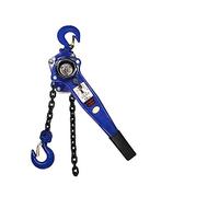 DMETE Lever Hoist,0.75/1T 1.5M Lever Hoist Tightener Hand Hoist Small Lever Hoist Lifting Chain Tensioner Lifting Lever Chain Hoist Lifting Manual for Off Road(0.75T 1.5M)