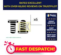 LuK 411016610 Flywheel Screw Set Fits Citroën C3 C4 DS Ford Mazda 2 Opel Peugeot