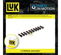 DMF Flywheel Bolts fits VW TOUAREG 7L 3.6 05 to 10 BHK Dual Mass LuK N90665101