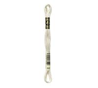 DMC 117-822 6 Strand Embroidery Cotton Floss, Light Beige Grey, 8.7-Yard