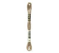 DMC 117-841 6 Strand Embroidery Cotton Floss, Light Beige Brown, 8.7-Yard