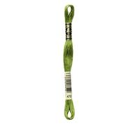 DMC Mouline floss/skein for sewing/embroidery - 8 metres - 470 - Avocado Green, Light