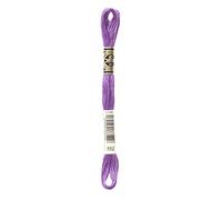 DMC Mouline floss/skein for sewing/embroidery - 8 metres - 552 - Violet, Medium