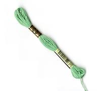 DMC Mouline floss/skein for sewing/embroidery - 8 metres - 563 - Jade, Light