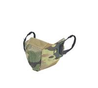 DMGEAR Airsoft Mesh Mask,Half Face Mask,Comfortable Adjustable Tactical Lower Face Protective Mask for Outdoor (MC)