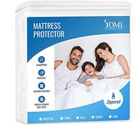 DMI Waterproof Mattress Protector, Zippered Mattress Cover, Encased Zippered Fit, Full
