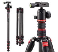DMIDITIR 76 inch Carbon Fiber Tripod,Metal Camera Tripod Monopod with 360 Degree Metal Ball Head, Camera Stand with Carry Bag and Gift Box，for DSLR Cameras Video Camcorders Load up to 26.5 pounds