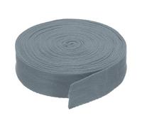 DMiotech 1.2"(3cm) 10 Yards Cotton Twill Tape Cotton Ribbons Bias Binding Tape Herringbone Tape Ribbons Gray for DIY Crafts Making, Clothes, Knit
