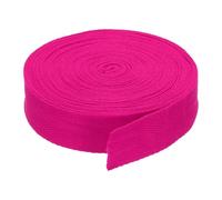 DMiotech 1.2"(3cm) 10 Yards Cotton Twill Tape Cotton Ribbons Bias Binding Tape Herringbone Tape Ribbons Rose Red for DIY Crafts Making, Clothes, Knit