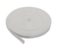 DMiotech 1/4"(0.6cm) 10 Yards Cotton Twill Tape Cotton Ribbons Bias Binding Tape Herringbone Tape Ribbons Light Gray for DIY Crafts, Clothes, Sewing, Knit