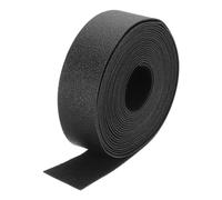 DMiotech 1 Pack 1 Inch x 4 Yard Faux Leather Strip Furniture Cover Fabric Skin Black PU Leather Roll for Handmade DIY Craft Projects
