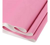 DMiotech 1 Pack 14 Inch x 53 Inch Faux Leather Strip Furniture Cover Napa Skin Pink PU Leather Roll for Handmade DIY Craft Projects
