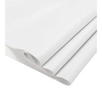 DMiotech 1 Pack 14 Inch x 53 Inch Faux Leather Strip Furniture Cover Napa Skin White PU Leather Roll for Handmade DIY Craft Projects