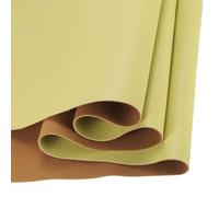 DMiotech 1 Pack 14 Inch x 53 Inch Faux Leather Strip Furniture Cover Soft Grain Grass Green PU Leather Roll for Handmade DIY Craft Projects
