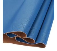 DMiotech 1 Pack 14 Inch x 53 Inch Faux Leather Strip Furniture Cover Soft Grain Navy Blue PU Leather Roll for Handmade DIY Craft Projects
