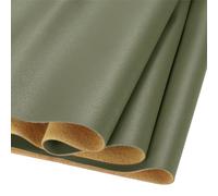 DMiotech 1 Pack 8 Inch x 53 Inch Faux Leather Strip Furniture Cover Fabric Skin Army Green PU Leather Roll for Handmade DIY Craft Projects