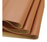 DMiotech 1 Pack 8 Inch x 53 Inch Faux Leather Strip Furniture Cover Fabric Skin Brown PU Leather Roll for Handmade DIY Craft Projects