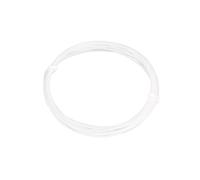 DMiotech 1 Pack PTFE Tubing Hose Pipe Insulating Tube, 0.8mm ID 1.2mm OD x 6.6ft for Direct Drive Extruder 3D Printer Filament,Milky