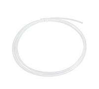 DMiotech 1 Pack PTFE Tubing Hose Pipe Insulating Tube, 1.5mm ID 3mm OD x 6.6ft for 3D Printer Filament,Milky