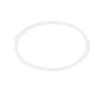 DMiotech 1 Pack PTFE Tubing Hose Pipe Insulating Tube, 4.35mm ID x 6.35mm OD x 9.84ft Fit for Direct Drive Extruder Insulating 3D Printer Filament,White