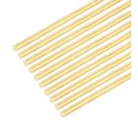 DMiotech 10 Pack 2.2mm x 150mm Brass Rods, Solid Round Brass Rods for DIY Craft, Model Making, Hardware, Handle Pins