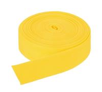 DMiotech 10 Yard x 1 1/2 Inch Width Nylon Webbing Strap Poly Flat Webbing Strapping for DIY Craft Backpack Strapping, Sewing, Outdoor Gear Repair, Bright Yellow