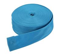 DMiotech 10 Yard x 1 1/2 Inch Width Nylon Webbing Strap Poly Flat Webbing Strapping for DIY Craft Backpack Strapping, Sewing, Outdoor Gear Repair, Lake Blue