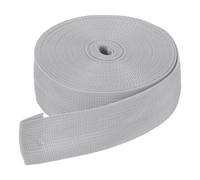 DMiotech 10 Yard x 1 1/2 Inch Width Nylon Webbing Strap Poly Flat Webbing Strapping for DIY Craft Backpack Strapping, Sewing, Outdoor Gear Repair, Light Grey
