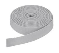 DMiotech 10 Yard x 1 Inch Width Nylon Webbing Strap Poly Flat Webbing Strapping for DIY Craft Backpack Strapping, Sewing, Outdoor Gear Repair, Light Grey