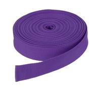 DMiotech 10 Yard x 1 Inch Width Nylon Webbing Strap Poly Flat Webbing Strapping for DIY Craft Backpack Strapping, Sewing, Outdoor Gear Repair, Dark Purple