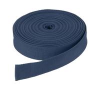 DMiotech 10 Yard x 1 Inch Width Nylon Webbing Strap Poly Flat Webbing Strapping for DIY Craft Backpack Strapping, Sewing, Outdoor Gear Repair, Navy Blue