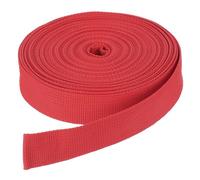 DMiotech 10 Yard x 1 Inch Width Nylon Webbing Strap Poly Flat Webbing Strapping for DIY Craft Backpack Strapping, Sewing, Outdoor Gear Repair, Red