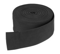DMiotech 10 Yard x 2 Inch Width Nylon Webbing Strap Poly Flat Webbing Strapping for DIY Craft Backpack Strapping, Sewing, Outdoor Gear Repair, Black