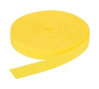 DMiotech 10 Yard x 3/4 inch Width Nylon Webbing Strap Poly Flat Webbing Strapping for DIY Craft Backpack Strapping, Sewing, Outdoor Gear Repair, Bright Yellow
