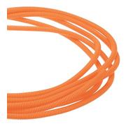 DMiotech 10ft Wire Loom Split Tubing 1/4 Inch, Cord Protectors from Pet Flexible Conduit Cable Management for Office Home Garden, Orange