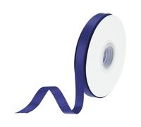 DMiotech 10mm Satin Ribbon 23m/75ft Thin Double Face Fabric Grosgrain Ribbon for Gift Wrapping Floral Hair Flower Bouquet, Navy Blue