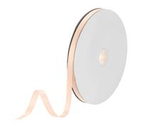 DMiotech 10mm Satin Ribbon 46m/150ft Thin Double Face Fabric Grosgrain Ribbon for Gift Wrapping Floral Hair Flower Bouquet, Apricot