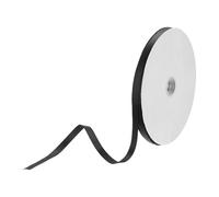 DMiotech 10mm Satin Ribbon 91m/300ft Thin Double Face Fabric Grosgrain Ribbon for Gift Wrapping Floral Hair Flower Bouquet, Black