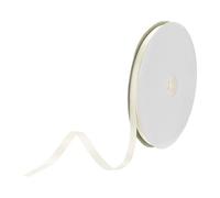 DMiotech 10mm Satin Ribbon 91m/300ft Thin Double Face Fabric Grosgrain Ribbon for Gift Wrapping Floral Hair Flower Bouquet, Cream White