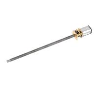 DMiotech 12V 600RPM Rated Torque 12 Output Shaft Length 100mm Micro DC Speed Reduction Motor Mini Metal Gearbox Motor for RC Car Robot Model DIY RC Toys Engine