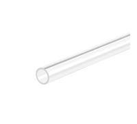 DMiotech 13mm x 15mm 12" Clear Acrylic Pipe Rigid Plastic Tubing for Aquarium Water Pipe, Water Cooling System, Plumbing