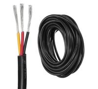 DMiotech 14 Gauge Wire Electrical Wire 3 Conductor, 14 AWG Extension Cable Cord 50 Ft/15 m UL2464 300V Stranded Tinned Copper Wire for LED Lighting Automotive