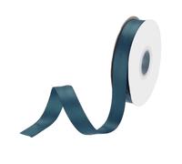 DMiotech 15mm Satin Ribbon 23m/75ft Thin Double Face Fabric Grosgrain Ribbon for Gift Wrapping Floral Hair Flower Bouquet, Dark Green