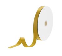 DMiotech 15mm Satin Ribbon 91m/300ft Thin Double Face Fabric Grosgrain Ribbon for Gift Wrapping Floral Hair Flower Bouquet, Gold Yellow