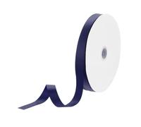 DMiotech 15mm Satin Ribbon 91m/300ft Thin Double Face Fabric Grosgrain Ribbon for Gift Wrapping Floral Hair Flower Bouquet, Navy Blue