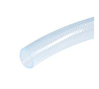 DMiotech 16mm ID 20mm OD Braided PVC Tube Flexible Hose Tubing for Garden Water Tube,1.5 Meter Length