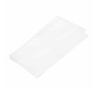 DMiotech 2 Pack 6 x 12 x 0.15 Inch Plastic UHMW Sheets, Ultra High Molecular Weight Polyethylene, Opaque White Polyethylene Board for Automotive, Chemical, Manufacturing, DIY Home Kitchen