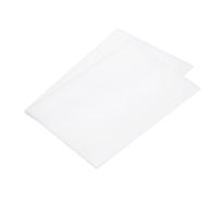 DMiotech 2 Pack 6 x 8 x 0.15 Inch Plastic UHMW Sheets, Ultra High Molecular Weight Polyethylene, Opaque White Polyethylene Board for Automotive, Chemical, Manufacturing, DIY Home Kitchen