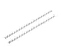 DMiotech 2 Pcs Aluminum Rods,10mm Dia 300mm Long Solid Round Rod 6061 Extruded Lathe Bar Stock Aluminum Metal Rods for DIY Craft Model Plane Ship Car